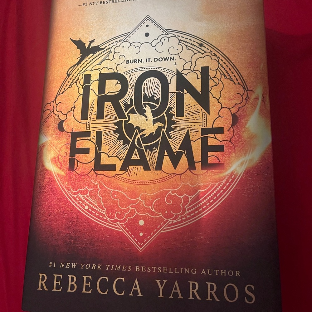 Iron Flame Book by Rebecca Yarros (hardcover)